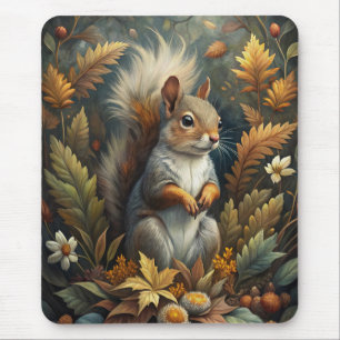 Cute Squirrel Mouse Mat