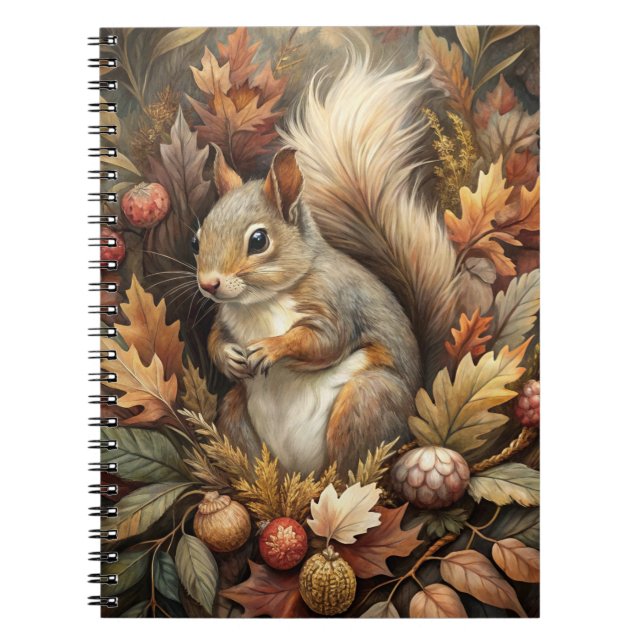 Cute Squirrel Notebook (Front)