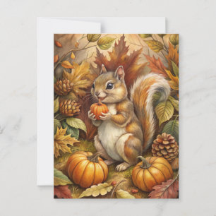 Cute Squirrel Postcard