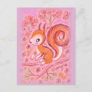 Cute Squirrel Postcard