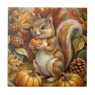 Cute Squirrel Tile