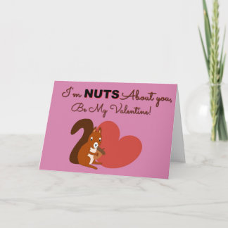 Cute squirrel | Valentine's Day card