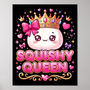 Cute Squish Dumpling Costume Girls Anime Squishy Poster