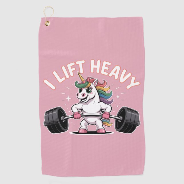 Cute Stacked Kawaii Cats – “Wow!! Hi” Golf Towel (Front)