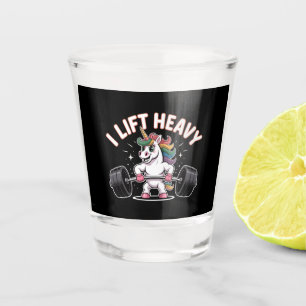 Cute Stacked Kawaii Cats – “Wow!! Hi” Shot Glass