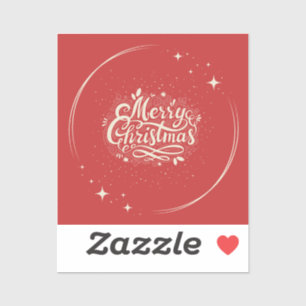 Cute Star Merry Christmas