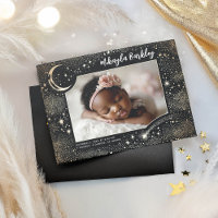 Cute Stars Moon Celestial Newborn Photo Birth