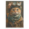 Cute Steampunk Cat Whimsical Attire AY1 Decoupage