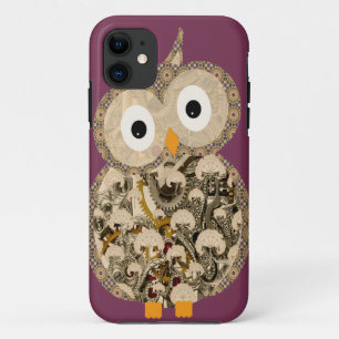 Cute Steampunk Owl iPhone 5 covers