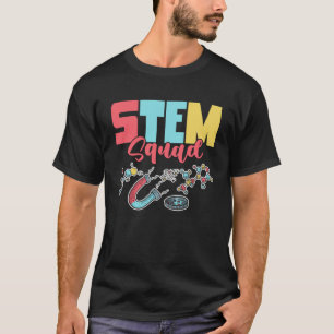 Cute STEM Squad Mathematical Strand Science Math T T-Shirt