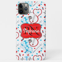 Cute Stethoscope Nurse | Doctor EKG Pattern Name