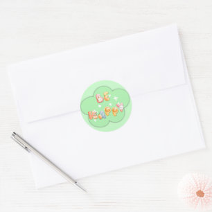 Cute Sticker   Be Happy