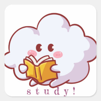 cute sticker! square sticker