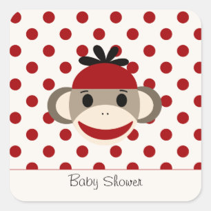 Cute Stickers By The Sock Monkey Shoppe