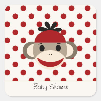 Cute Stickers By The Sock Monkey Shoppe