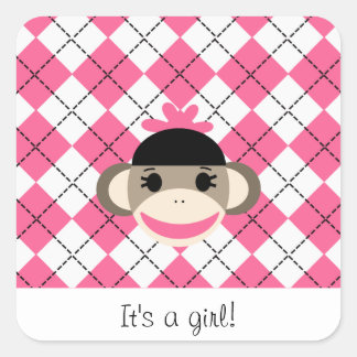 Cute Stickers By The Sock Monkey Shoppe