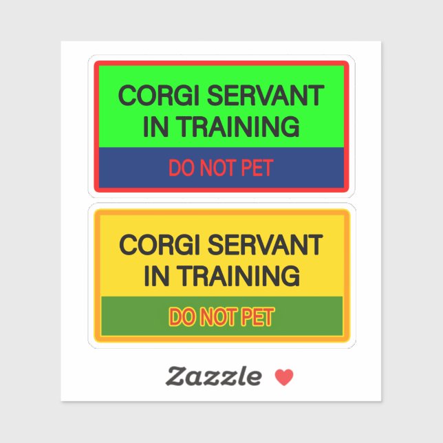 Cute  stickers for Corgi servant (Sheet)