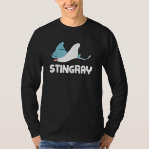 Cute Stingray Ocean Sharks Love Stingrays T-Shirt