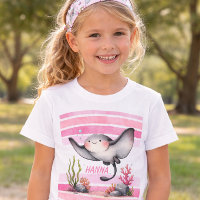 Cute Stingray Underwater Kids’ Beach Design