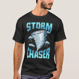 Cute Storm Chaser Severe Weather Tornado Obsessed T-Shirt