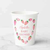 Cute Strawberry Baby Shower