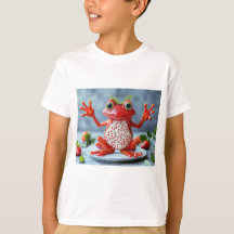 Cute Strawberry Frog