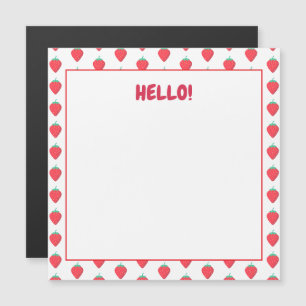 Cute Strawberry Kawaii Lover Aesthetic Pattern