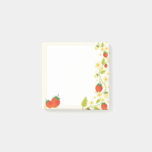 Cute strawberry memo note pads
