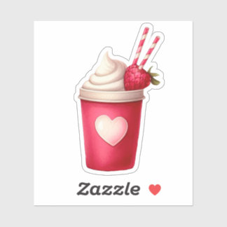 Cute Strawberry Milkshake