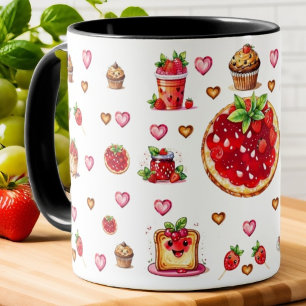 Cute Strawberry 💗🍓🥨 Mug