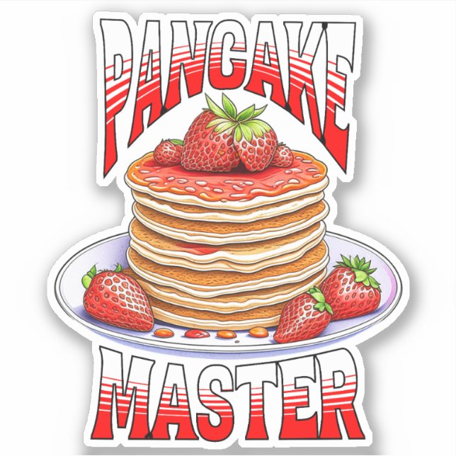 Cute Strawberry Pancakes Foodie (Front)