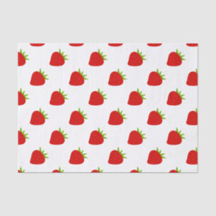 Cute Strawberry Pattern Tissue Paper