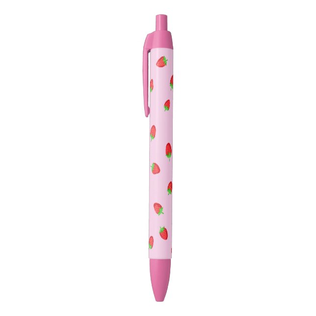 Cute Strawberry Pen (Top (Vertical))