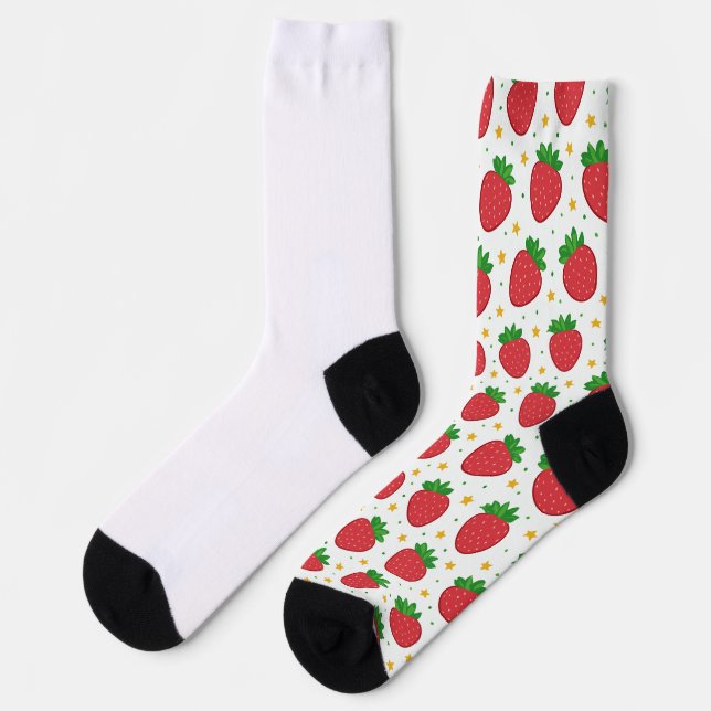 Cute strawberry socks (Left)