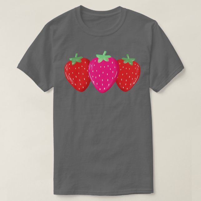 cute strawberry T-Shirt (Design Front)