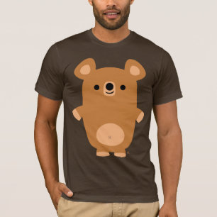 Cute Strong Cartoon Bear T-shirt