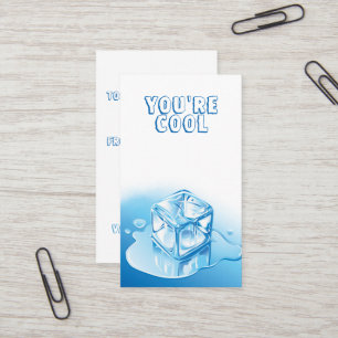 Cute Student Happy Valentines Day From Teacher Business Card