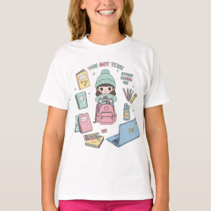 Cute Study Mode On You Got This Kids T-Shirt
