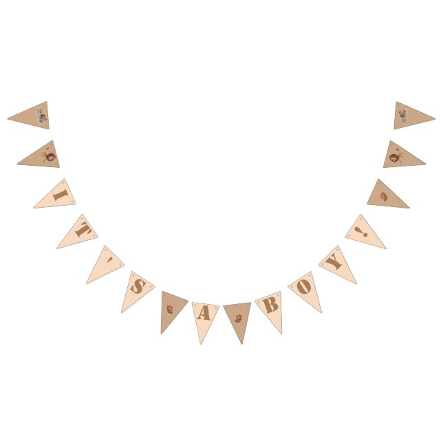 Cute Stuffed Animals Themed  Bunting (All)