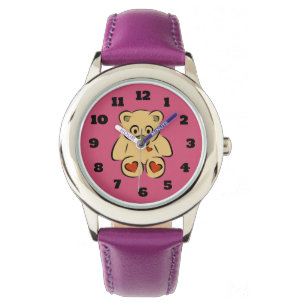 Cute Stuffed Toy Teddy Bear Watch