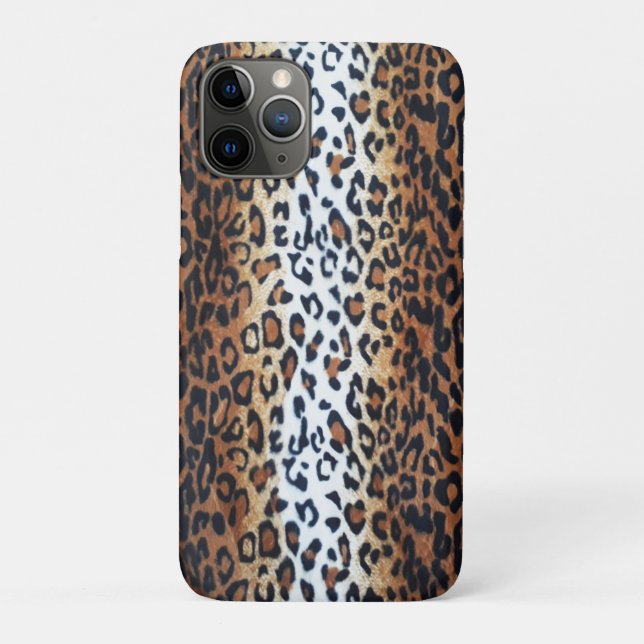 Cute Stylish Elegant Leopard Animal Print  Case-Mate iPhone Case (Back)