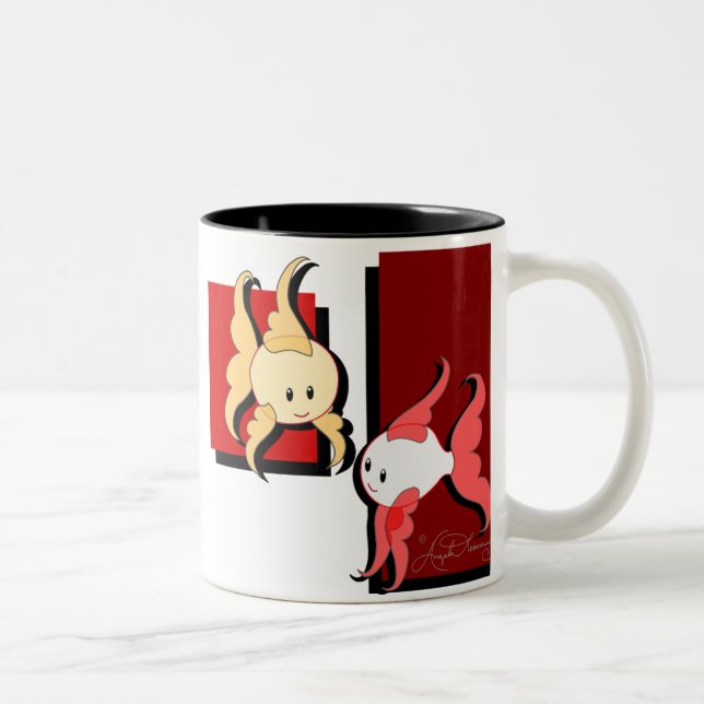 Cute Stylish Goldfish & Koi Collector Mug (Right)