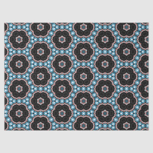 Cute Stylish Mosaic Geometric Pattern Tissue Paper