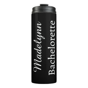 Cute Stylish Personalised Bridesmaid Thermal Tumb Thermal Tumbler
