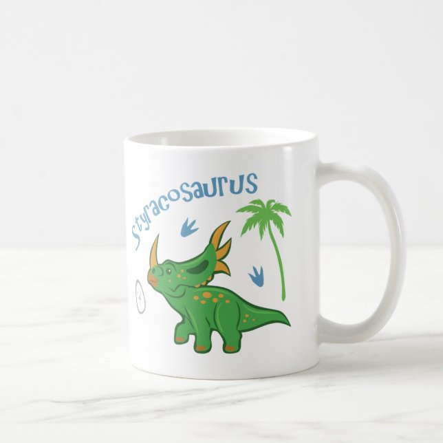Cute Styracosaurus Coffee Mug (Right)