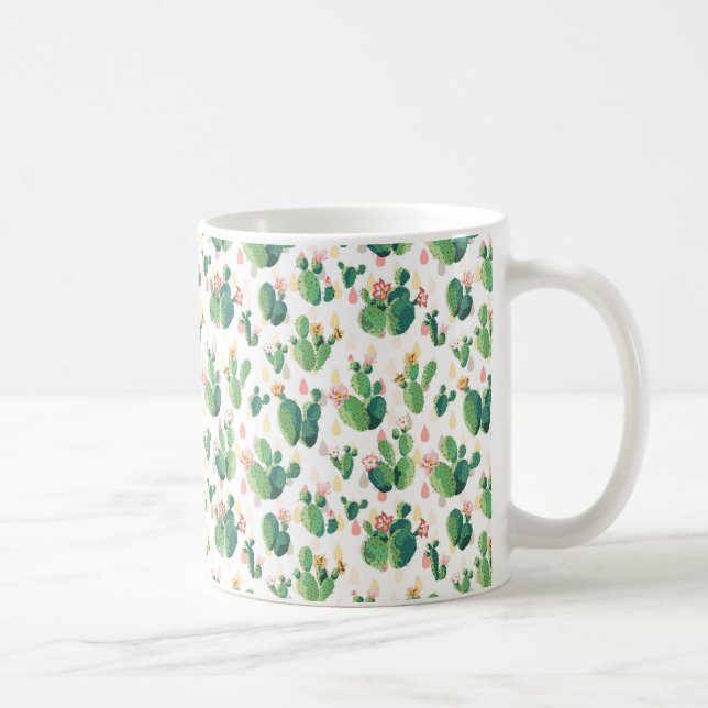 Cute Succulent Lovely Cactus Mug (Right)