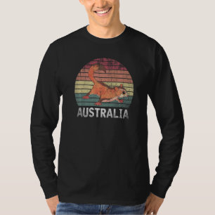 Cute Sugar Glider Aussie Animal Retro Australia T-Shirt
