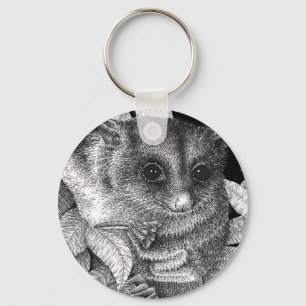 Cute Sugar Glider Keychain