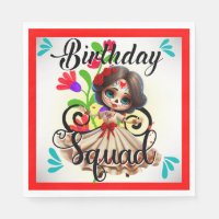Cute Sugar Skull Birthday