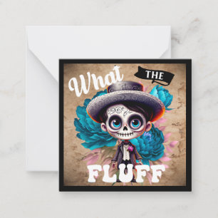 Cute Sugar Skull Card